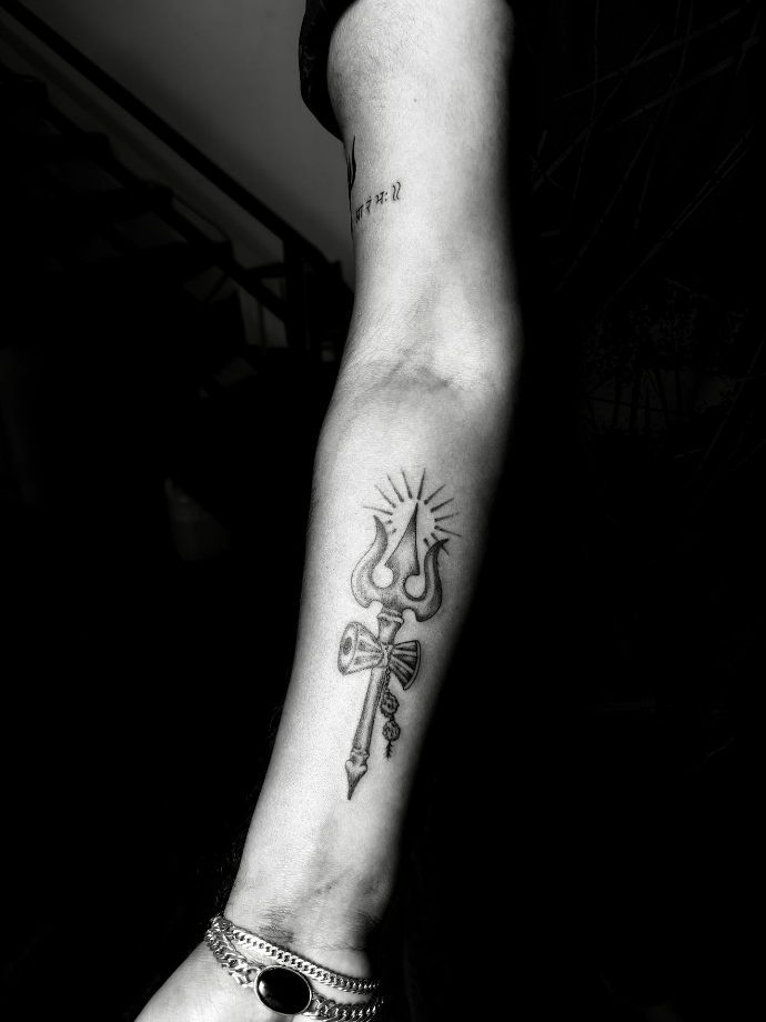 mahadev shiva damaru tattoo