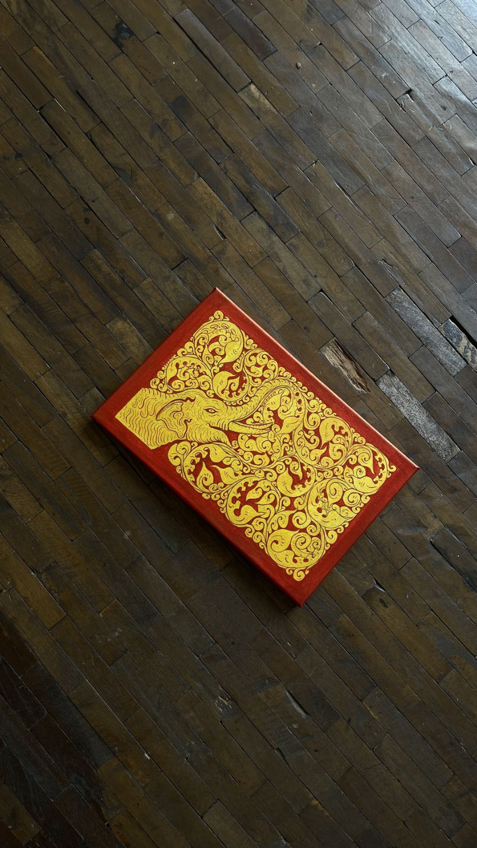 Liyawela design incorporates an elephant ,mahamayas dream